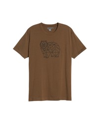 French Connection Bear Grid T Shirt