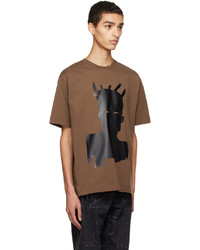 Études Brown Basquiat Edition Wonder Self Portrait T Shirt