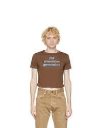 Marc Jacobs Brown Heaven By Alienation Generation T Shirt