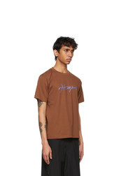 Marc Jacobs Brown Heaven By Distorted T Shirt