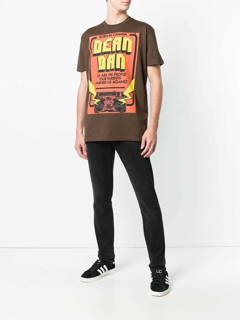 DSQUARED2 Dean And Dan Print T Shirt 145 farfetch Lookastic