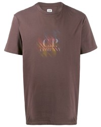 CP Company Diagonal Blur Logo T Shirt