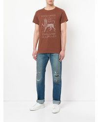 Kent & Curwen English Lion Motif T Shirt