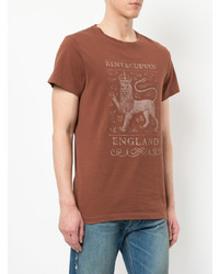 Kent & Curwen English Lion Motif T Shirt