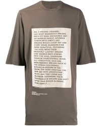 Rick Owens DRKSHDW Graphic T Shirt
