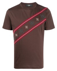 Fendi Karligraphy Logo T Shirt