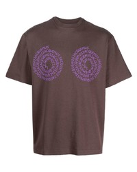 Jacquemus Le T Shirt Bordalo Spiral Logo Print T Shirt