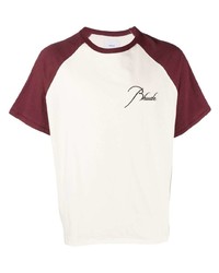 Rhude Logo Print Raglan T Shirt