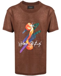 Viktor & Rolf Logo Print Short Sleeved T Shirt