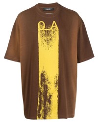 A-Cold-Wall* Plaster Graphic Print Cotton T Shirt