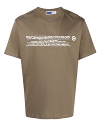 AFFIX Slogan Crew Neck T Shirt