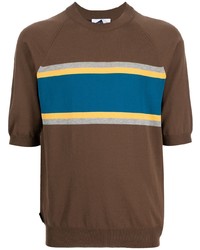 Anglozine Stripe Detail T Shirt