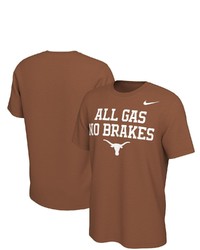 Nike Texas Orange Texas Longhorns Logo Mantra T Shirt