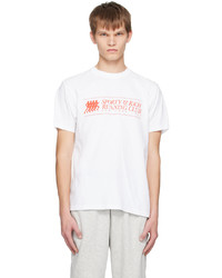 Sporty & Rich White 94 Running Club T Shirt