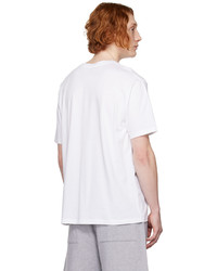 Balmain White Coin T Shirt