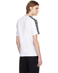 Moschino White Jacquard T Shirt