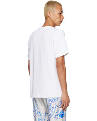 Casablanca White Printed T Shirt