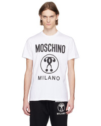 Moschino White Printed T Shirt