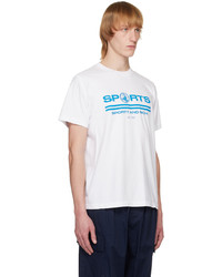 Sporty & Rich White Sports T Shirt
