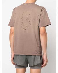 Satisfy X Browns Logo Print T Shirt