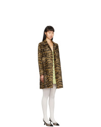 Ashley Williams Brown Tiger Dolly Coat