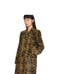 Ashley Williams Brown Tiger Dolly Coat