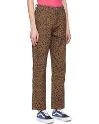 Noon Goons Brown Go Leopard Jeans
