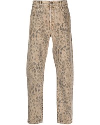 Tom Ford Leopard Print Jeans