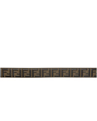 Fendi Brown And Red Forever Belt