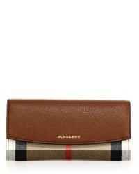 Burberry Printed Leather Clutch