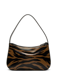 Kwaidan Editions Brown And Black Tiger Lady Bag