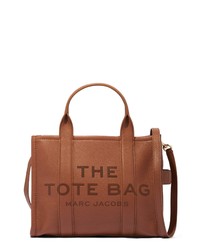 Marc Jacobs Small Leather Traveler Tote In Argan Oil At Nordstrom