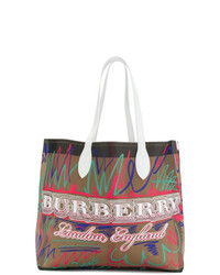 Burberry The Large Reversible Doodle Tote