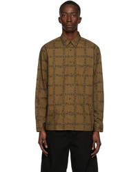 JW Anderson Brown Relaxed Shirt