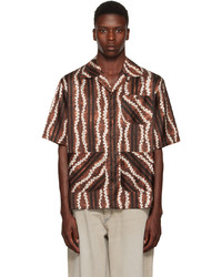 Nicholas Daley Brown Aloha Shirt