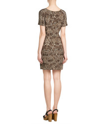 The Kooples Silk Leopard Print Dress