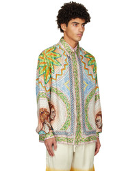 Casablanca Multicolor Mosaics Grecques Shirt