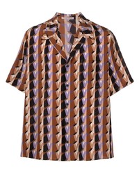 Valentino 3dream Printed Silk Shirt