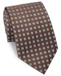 Charvet Abstract Floral Silk Tie