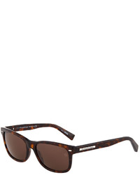 Brown Print Sunglasses