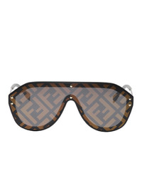 Fendi Black And Gold Forever M0039gs Sunglasses