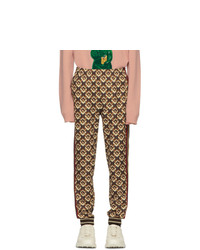 Gucci Brown Isometric G Lounge Pants
