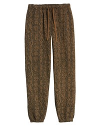 Noon Goons Mayhem Cotton Sweatpants In Brown At Nordstrom