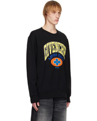 Givenchy Black Bstroy Edition Embroidered Sweatshirt