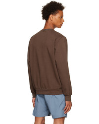 Afield Out Brown Fern Sweatshirt