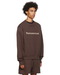 adidas x Humanrace by Pharrell Williams Brown Humanrace Basics Sweatshirt