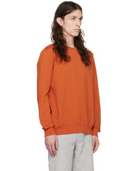 Paul Smith Orange Paint Splatter Sweatshirt
