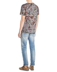 Valentino Printed Cotton T Shirt