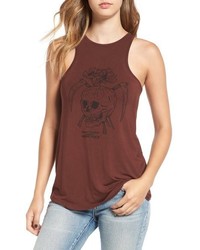 Obey Reap Skull Graphic Tank