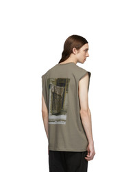 Song For The Mute Taupe Rug Sleeveless T Shirt